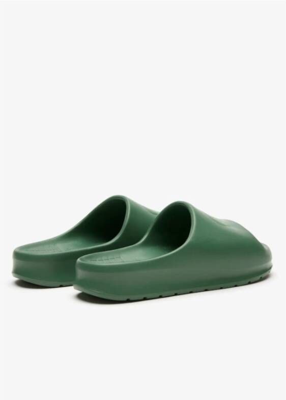 Lacoste Slide 2.0 Krokodil Logo Slides Green Heren