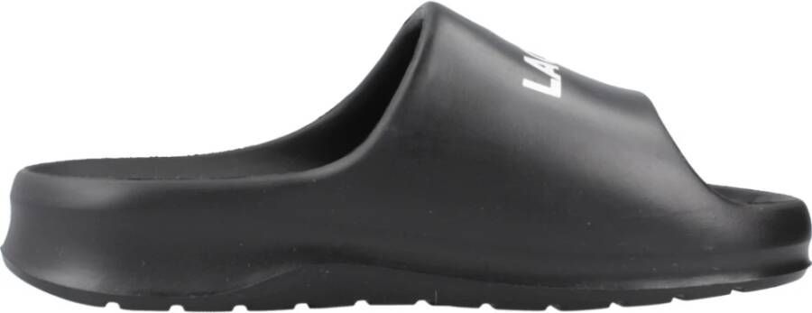 Lacoste Sliders Black Dames