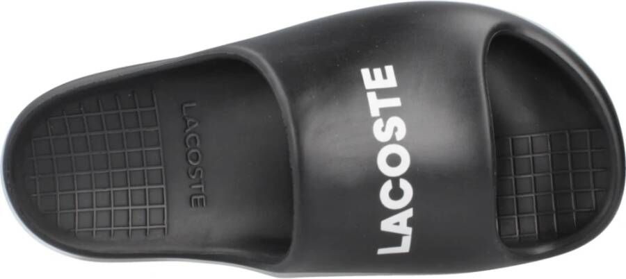 Lacoste Sliders Black Dames