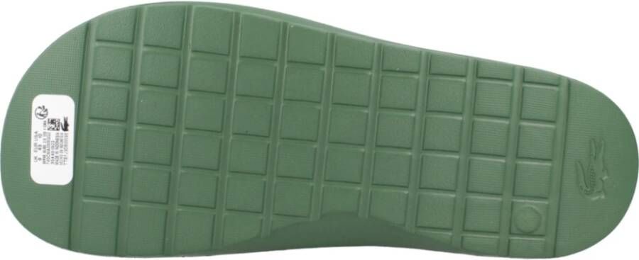 Lacoste Sliders Green Heren