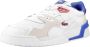 Lacoste Heren Lt125 Sneakers Wit Rood Blauw Multicolor Heren - Thumbnail 6