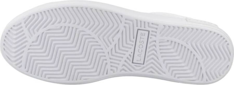 Lacoste Powercourt 2.0 Leren Damessneakers White Dames