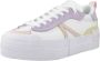 Lacoste Platform Leren Sneakers White Dames - Thumbnail 2