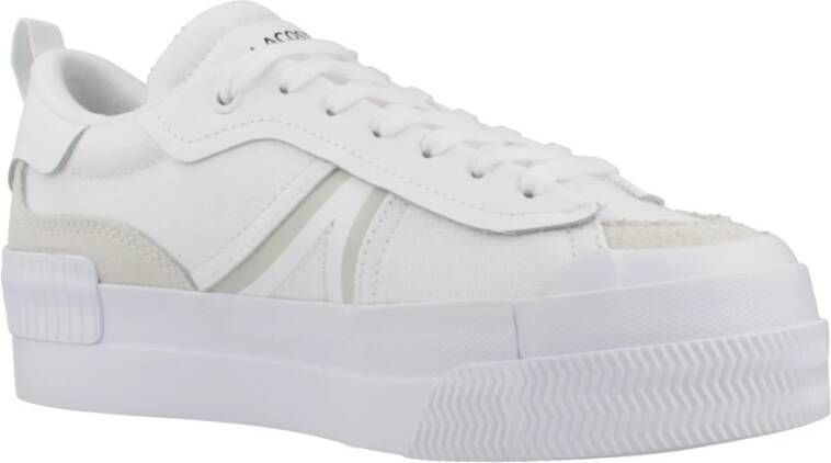 Lacoste Platform Contrasted Damessneakers White Dames