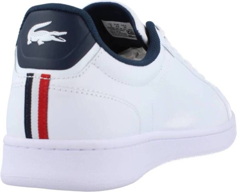 Lacoste Stijlvolle Casual Sneakers voor Mannen White Heren