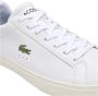 Lacoste Witte Casual Leren Sneakers voor Heren Wit Heren - Thumbnail 6