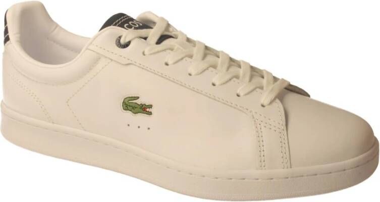 Lacoste Carnaby Sneakers Heren Wit Blauw Wit Heren