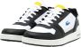 Lacoste Contrasterende kleuren leren T-Clip sneakers White - Thumbnail 5