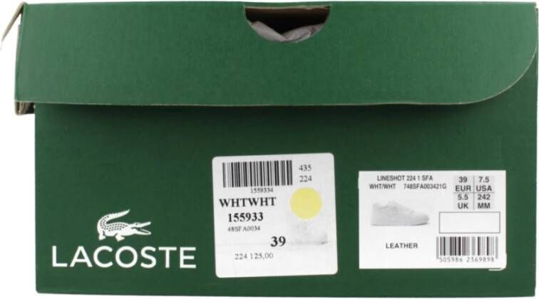 Lacoste Sporty Lineshot Sneakers White Dames