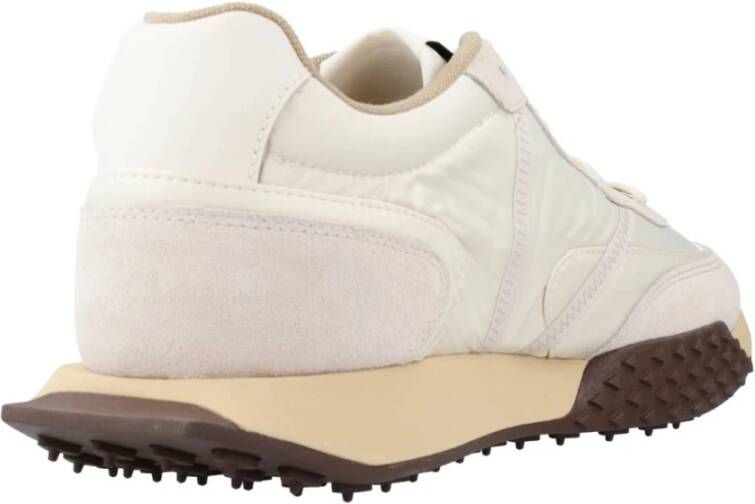 Lacoste Stijlvolle Heren Casual Sneakers Beige Heren