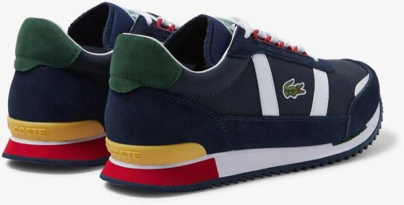 Lacoste Stijlvolle Sneakers voor Mannen en Vrouwen Blue Heren