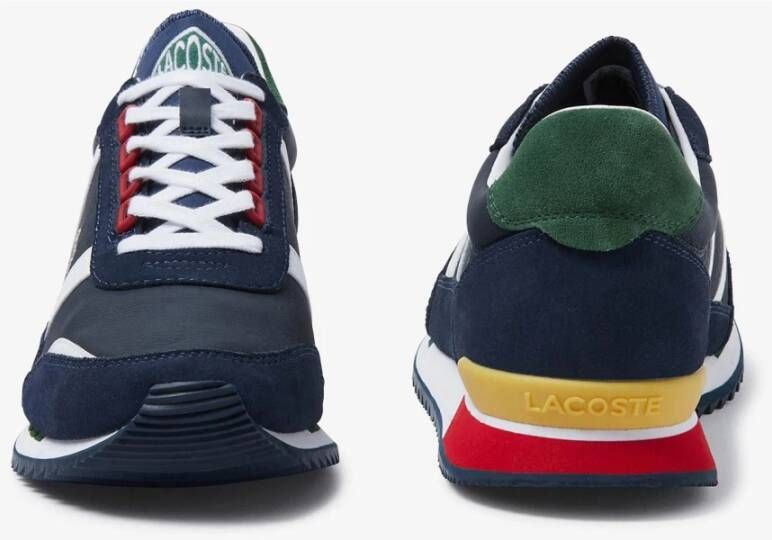 Lacoste Stijlvolle Sneakers voor Mannen en Vrouwen Blue Heren