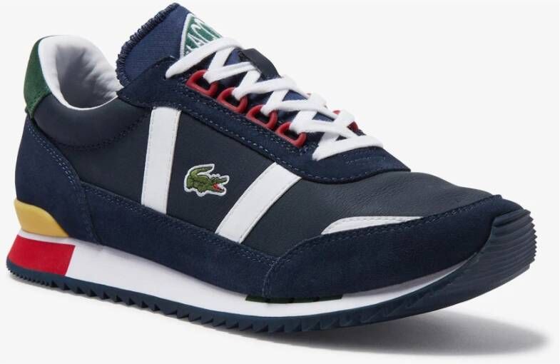 Lacoste Stijlvolle Sneakers voor Mannen en Vrouwen Blue Heren