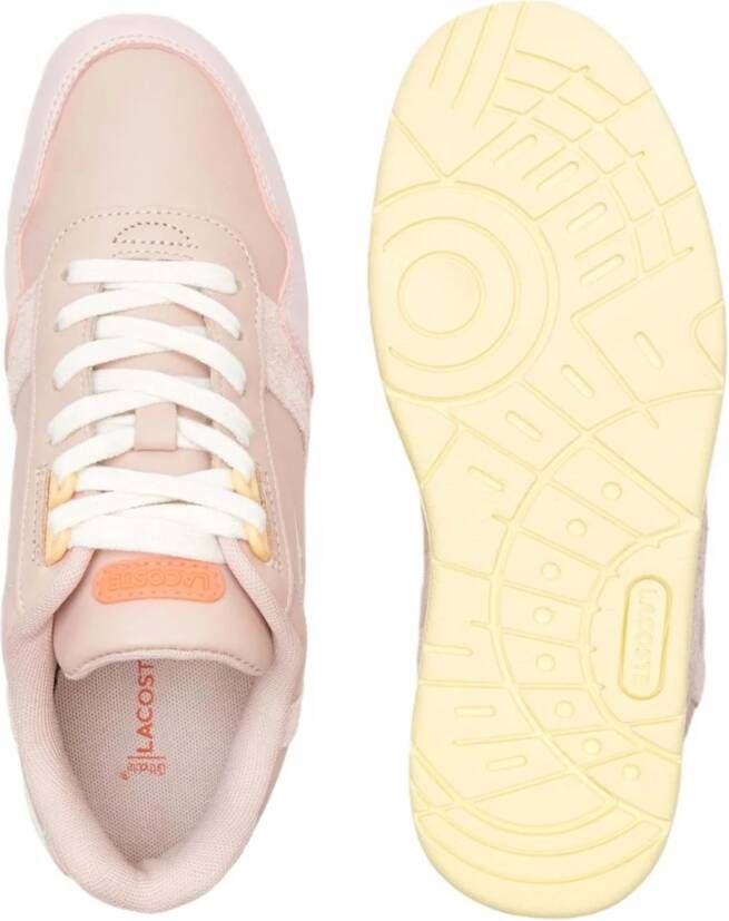 Lacoste T-Clip Sneakers Pink Dames