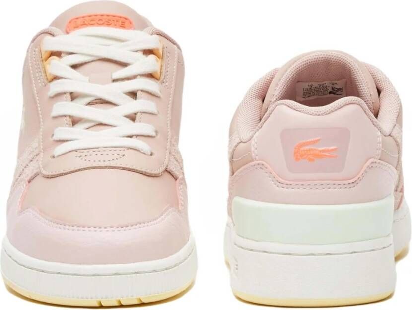 Lacoste T-Clip Sneakers Pink Dames