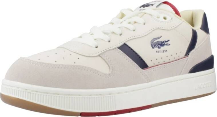 Lacoste T-Clip Sneakers Set Beige Heren