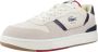 Lacost e herensneaker T clip veau beige bleu - Thumbnail 4