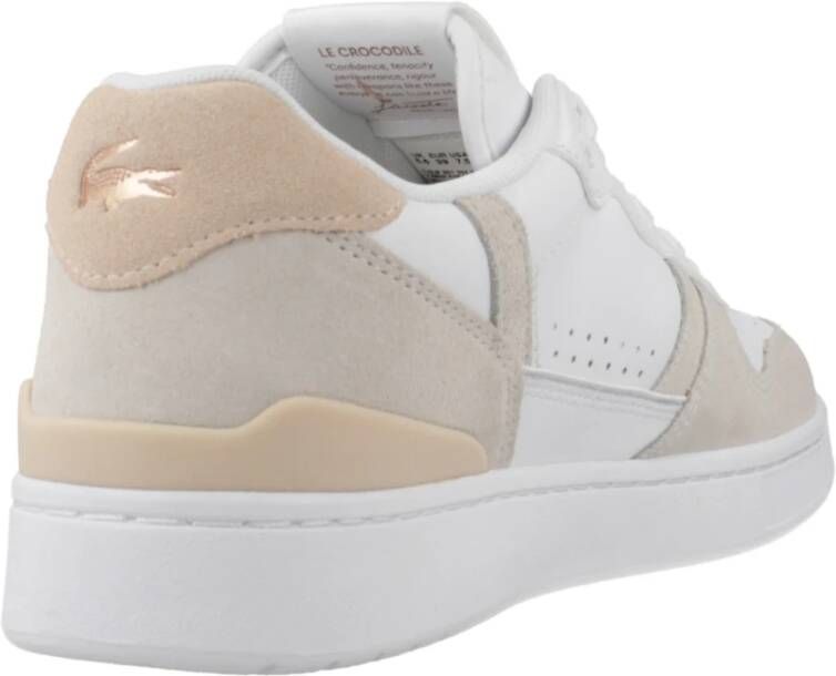 Lacoste T-Clip Sneakers Set White Dames