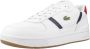 Lacoste Leren sneakers met labelstitching - Thumbnail 3