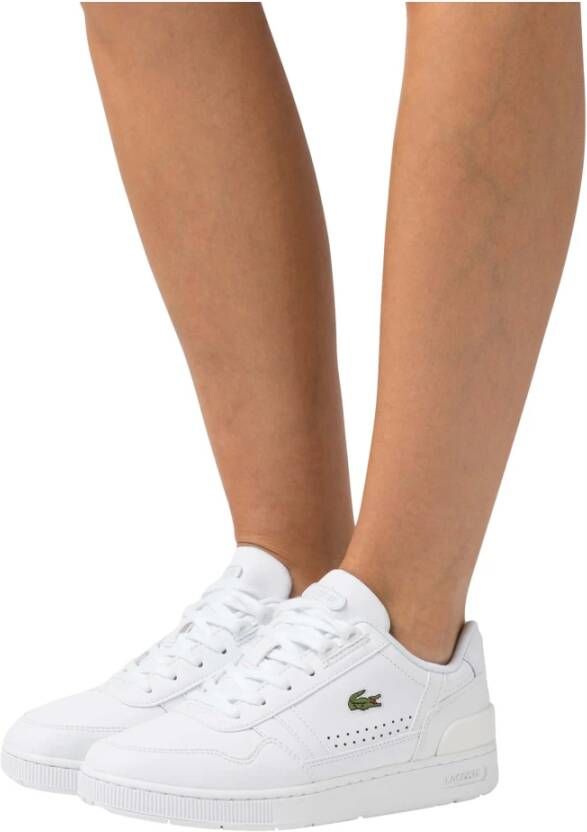 Lacoste T-Clip Sneakers White Dames