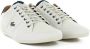 Lacoste Witte Sneakers met Metalen Logo White Heren - Thumbnail 3