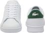 Lacoste Witte sportieve leren sneakers White Heren - Thumbnail 5