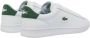 Lacoste Witte sportieve leren sneakers White Heren - Thumbnail 6