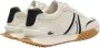 Lacoste Witte Sportieve Textiel Sneakers White Heren - Thumbnail 4