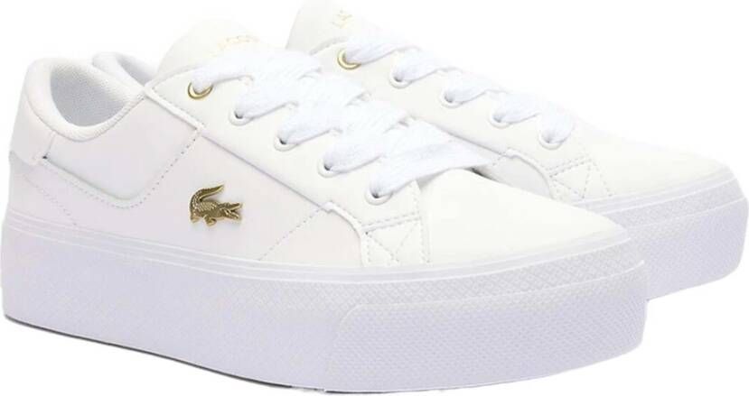 Lacoste Ziane Platform Sneakers White Dames