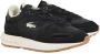 Lacoste Zwarte Casual Damessneakers Black Dames - Thumbnail 4