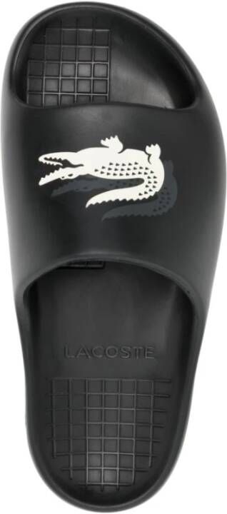 Lacoste Zwarte Sandalen met Hoog Comfort Black Dames