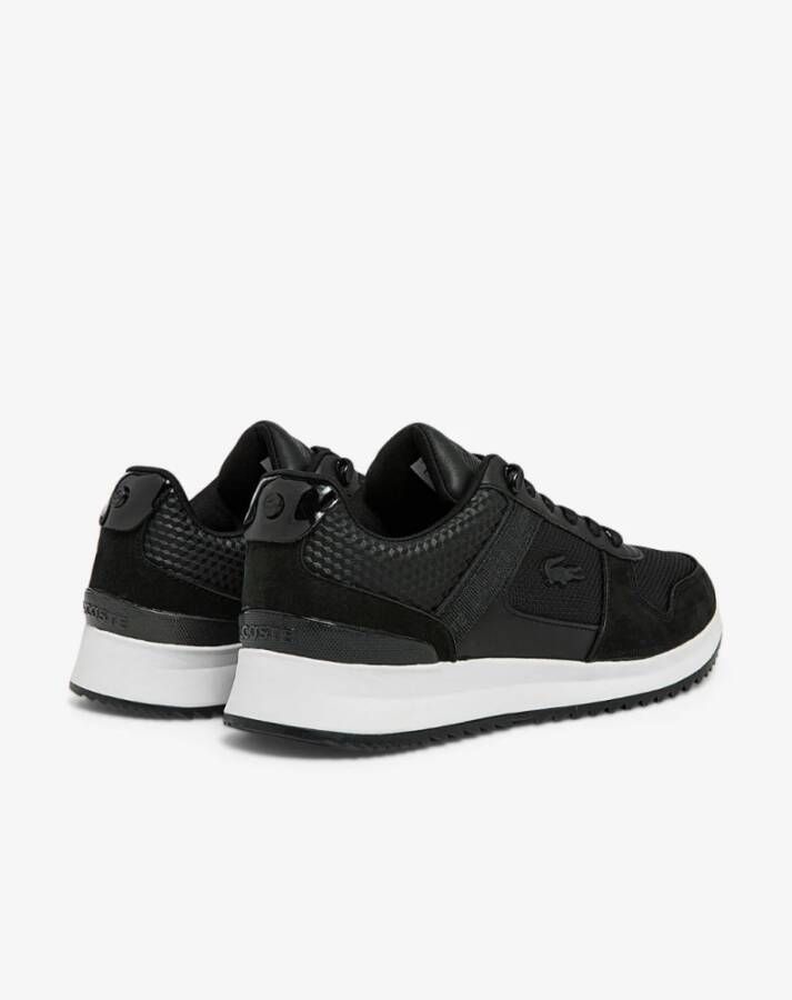 Lacoste Zwarte Sneakers voor Heren Black Heren