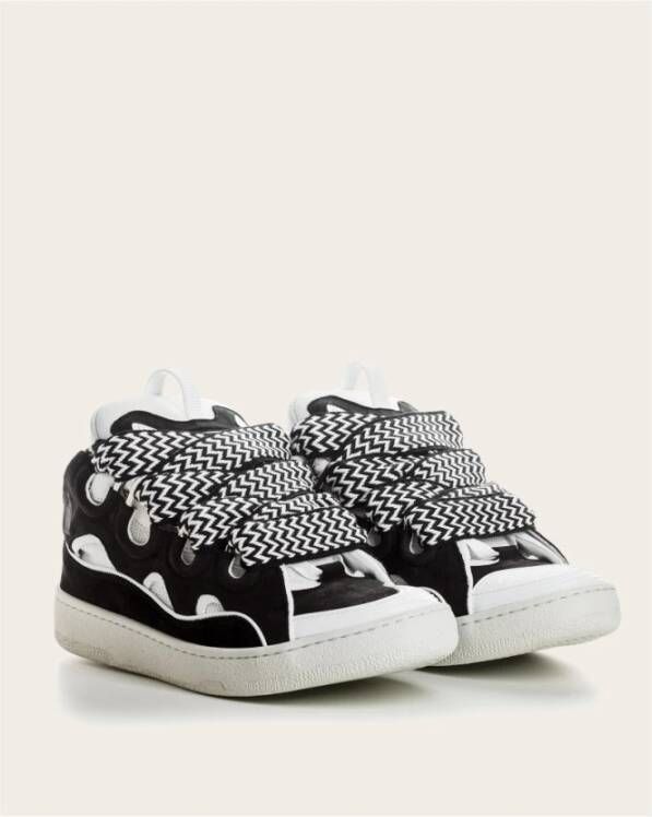 Lanvin 90's Sneakers met Origineel Ontwerp Black Heren