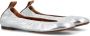 Lanvin Gelamineerde Leren Ballerina Flats Gray Dames - Thumbnail 5