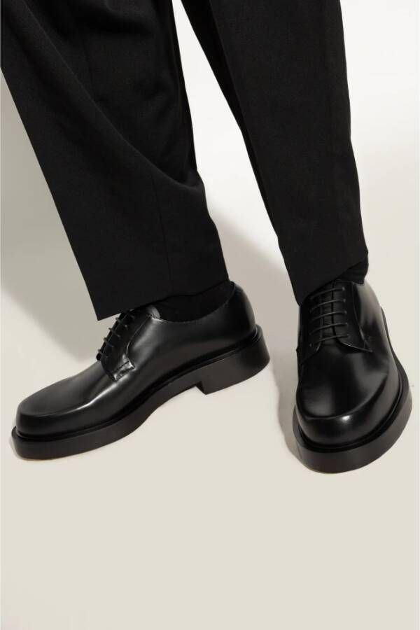 Lanvin Banjo oxford schoenen Black Heren