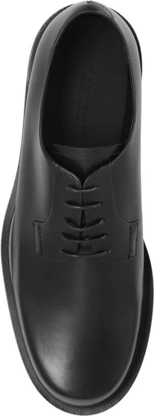 Lanvin Banjo oxford schoenen Black Heren