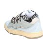 Lanvin Blauwe Leren Sneakers met Gekleurde Veters Blue Dames - Thumbnail 4