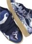Lanvin Blauwe Leren Sneakers met Reliëf Logo Blue Heren - Thumbnail 6