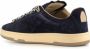 Lanvin Blauwe Suède Ronde Neus Sneakers Blue Heren - Thumbnail 4