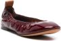 Lanvin Burgundy Ballerina Schoenen Brown Dames - Thumbnail 3