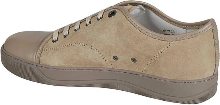 Lanvin Captoe Low Top Sneaker Brown Heren