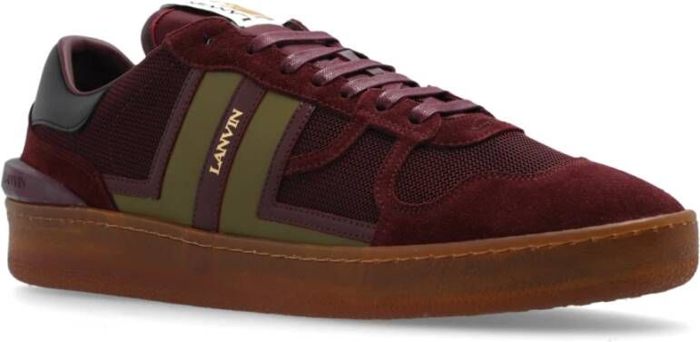 Lanvin Clay Sneakers Red Heren