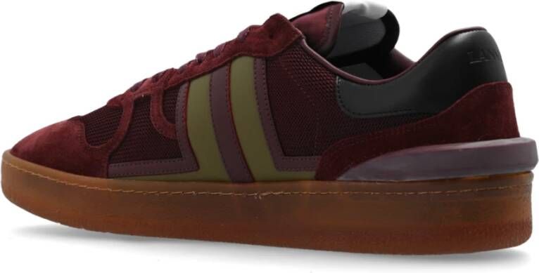 Lanvin Clay Sneakers Red Heren