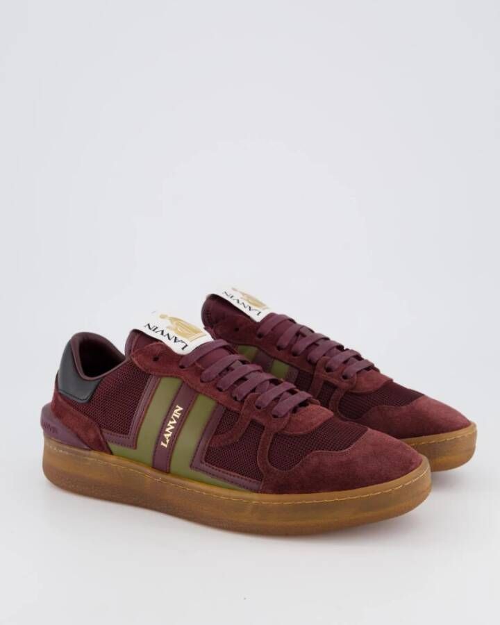 Lanvin Clay Sneakers voor dames Red Dames