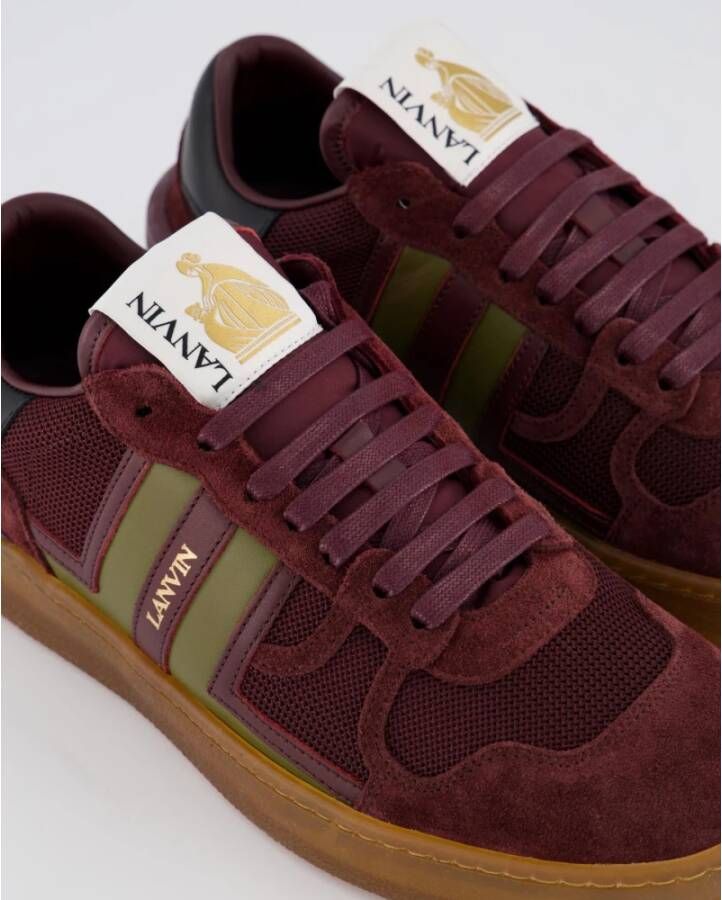 Lanvin Clay Sneakers voor dames Red Dames