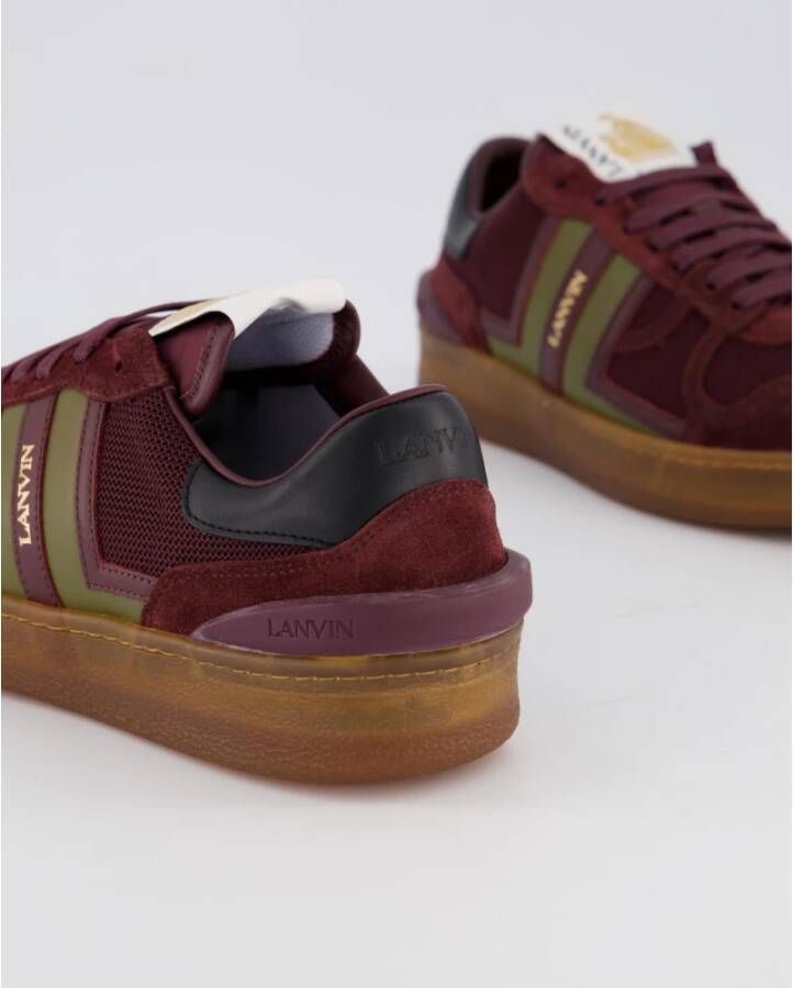 Lanvin Clay Sneakers voor dames Red Dames