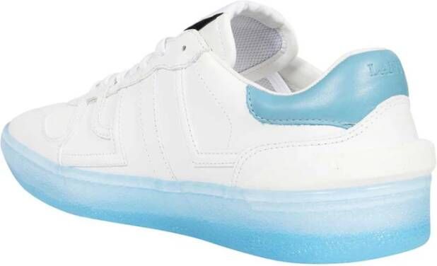 Lanvin Contrasterende kleur lage sneakers White Heren