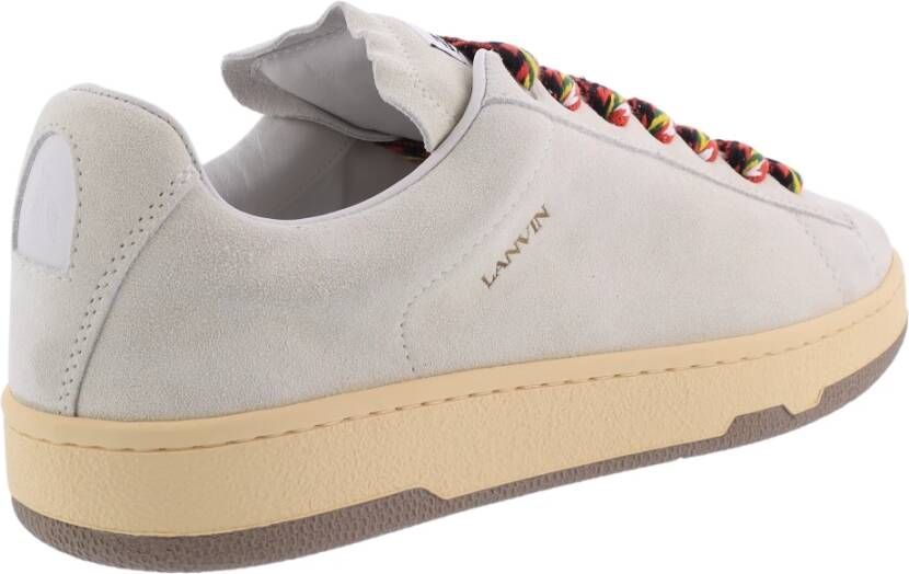 Lanvin Curb Lite Low Top Sneakers Wit Heren