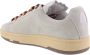 Lanvin Aztec-Weave Vetersluiting Suède Sneakers Beige Heren - Thumbnail 3