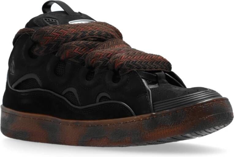 Lanvin Curb sneakers Black Heren